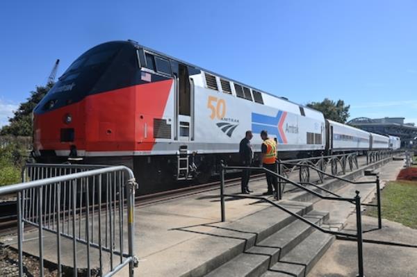 Amtrak groundbreaking in Mobile