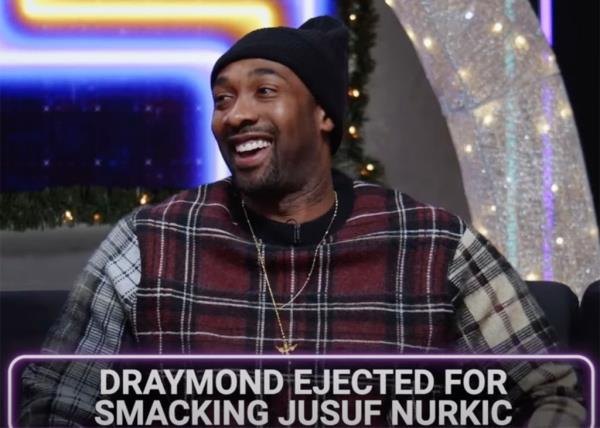 Gilbert Arenas praises Draymond Green for smacking Jusuf Nurkic in the face during a Warriors-Suns game on Dec. 12, 2023.  