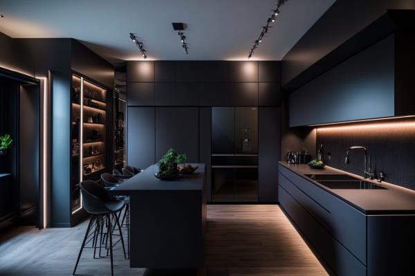 Panasonic's latest refrigerator model stands out for its sleek and modern design.