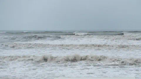 Getty Images Choppy waves off the coast of Odessa