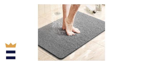 LuxStep Loofah Shower and Bathtub Mat