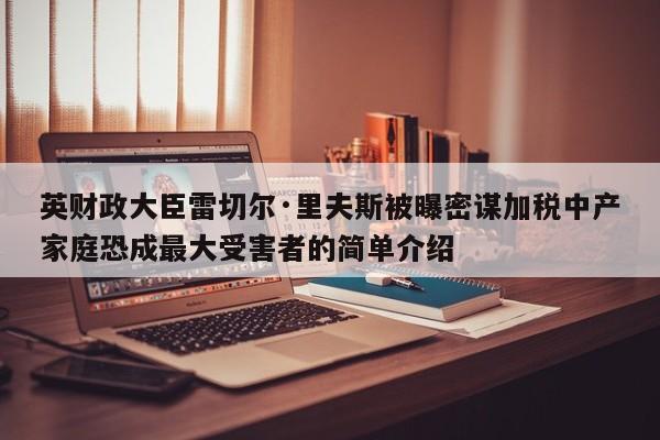 英财政大臣雷切尔·里夫斯被曝密谋加税中产家庭恐成最大受害者的简单介绍