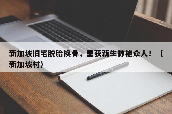新加坡旧宅脱胎换骨,重获新生惊艳众人!(新加坡村)