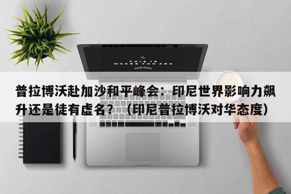 普拉博沃赴加沙和平峰会:印尼世界影响力飙升还是徒有虚名?(印尼普拉博沃对华态度)